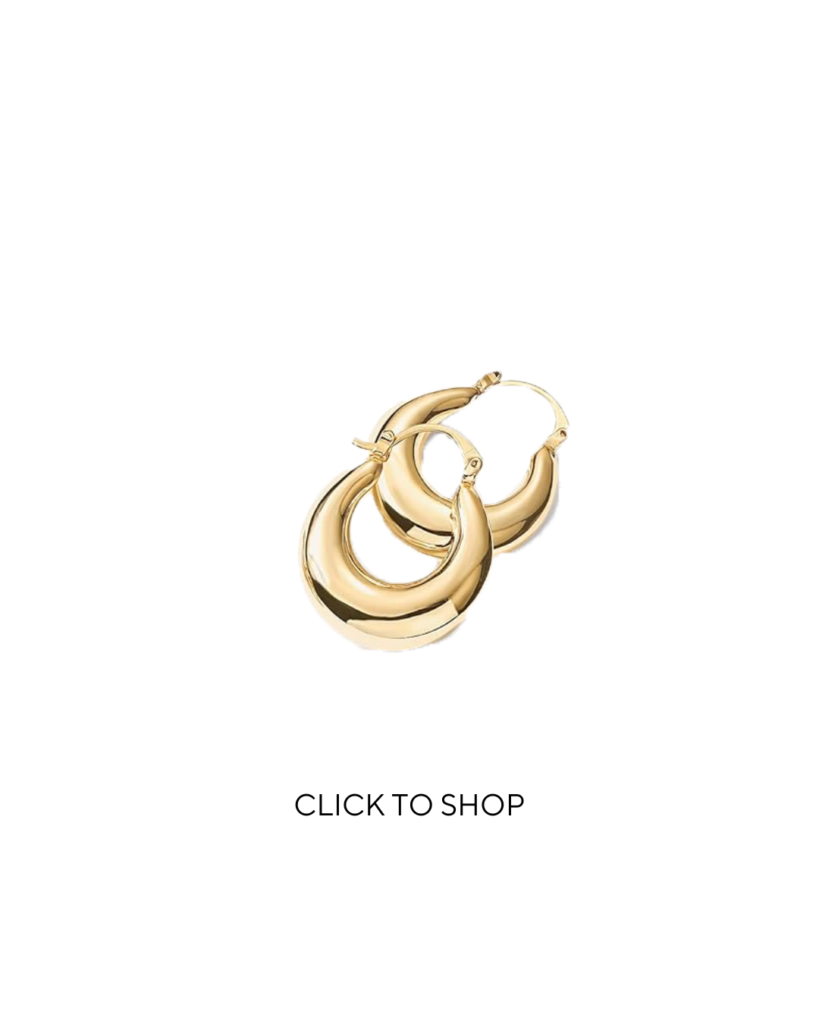 gold earrings hoops 3