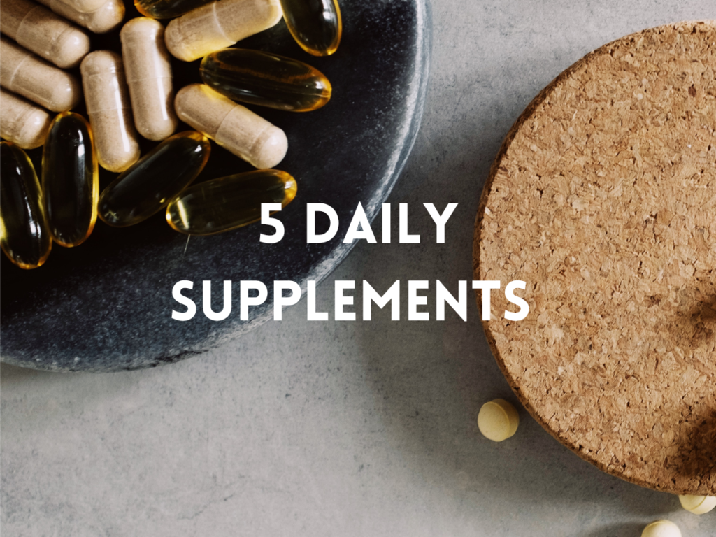 Blog image: daily supplements