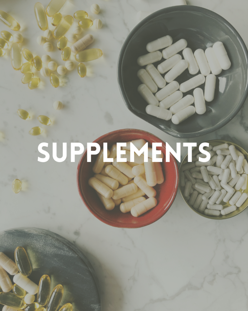 Supplements banner